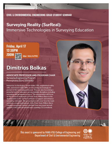 Dimitrios Bolkas seminar flyer