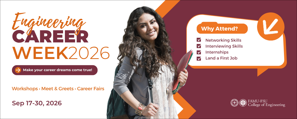 Career week flyer with reasons to attend.