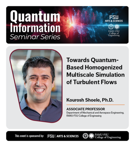 Flyer for Seminar with Kourosh Shoele.
