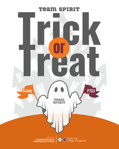 Team Spirit Trick or Treat graphic