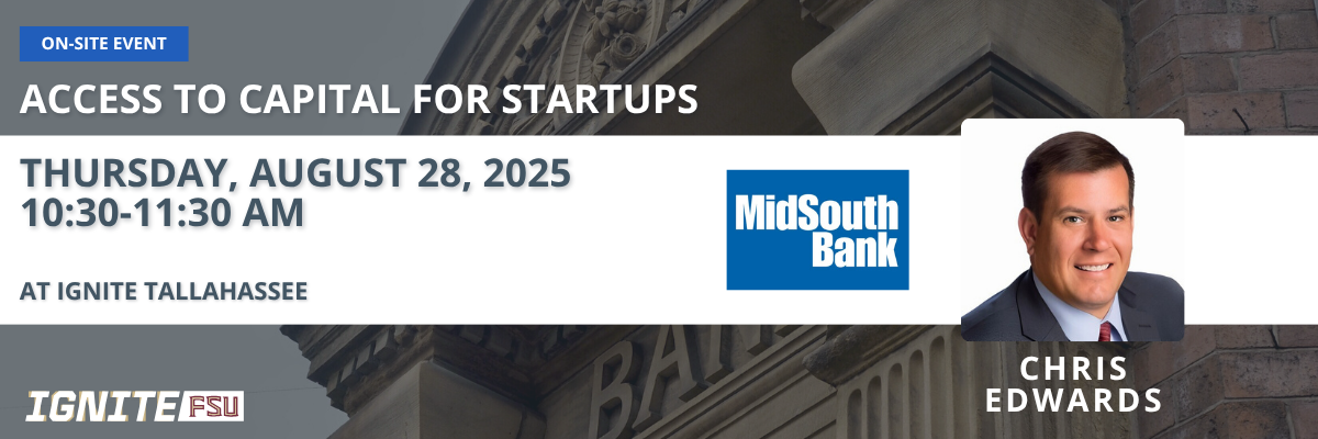 access to capital for startups Chris Edwards
