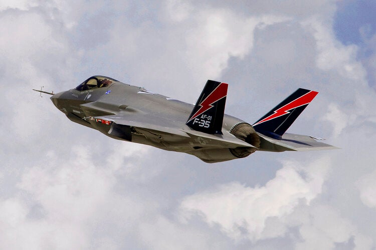 photo of military fighter aircraft in flight