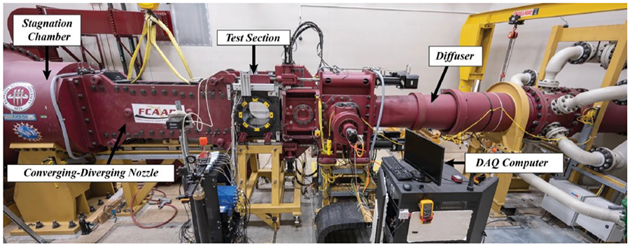 red and yellow machine with text labels on photo