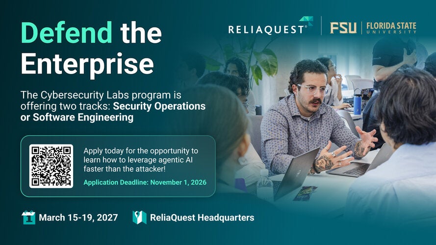 Graphic describing the Cybersecurity Labs program