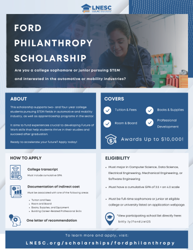 Ford Philanthropy Scholarship