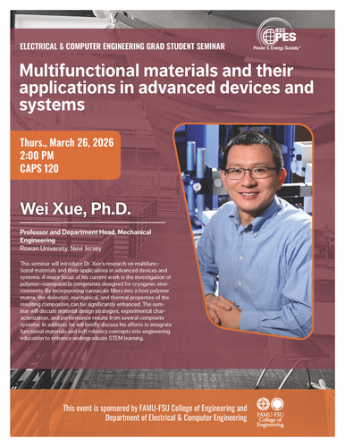 Zhipeng Deng seminar flyer