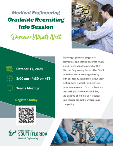 USF Medical Engineering Grad program