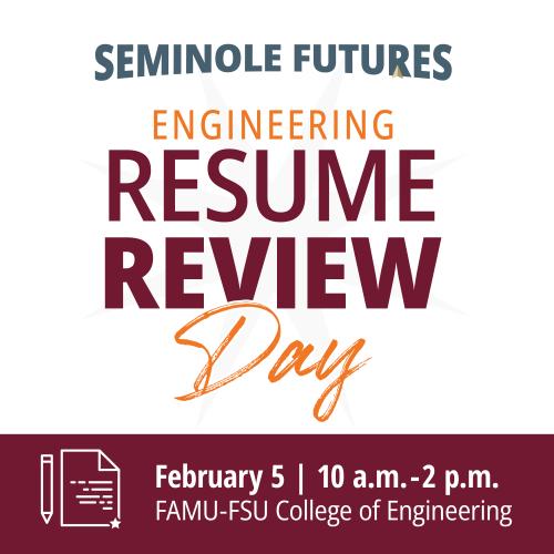 Resume Review Day invitation graphic