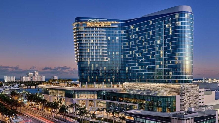 Photo of the Omni Hotel in Fort Lauderdale, FL