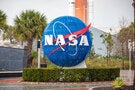 NASA logo outside background.