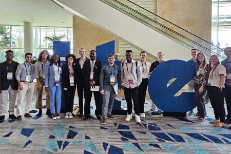 famu-fsu engineering ite students at conference