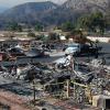 The remains of a mobile home park in Sylmar, California after 480 of the park’s 600 mobile homes were burned in the November 2008 Sayre Fire. FEMA/Wikipedia