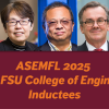 collage of five faculty headshots