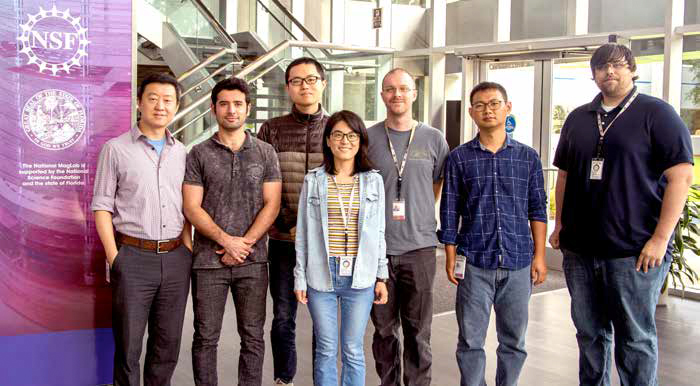 WEI GUO AND HIS CRYOGENIC ENGINEERING RESEARCH TEAM.