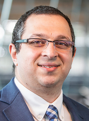 headshot of civil engineering researcher michael elwardany