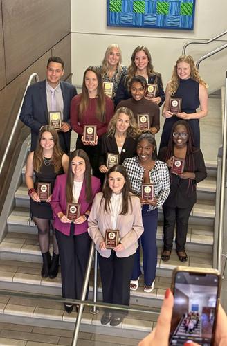 madison kirkpatrick at fsu humanitarian of the year award ceremony 2023