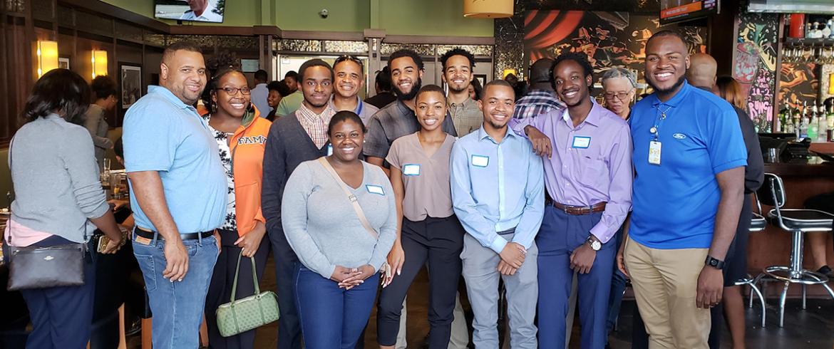 2018 Ford interns from FAMU-FSU College of Engineering