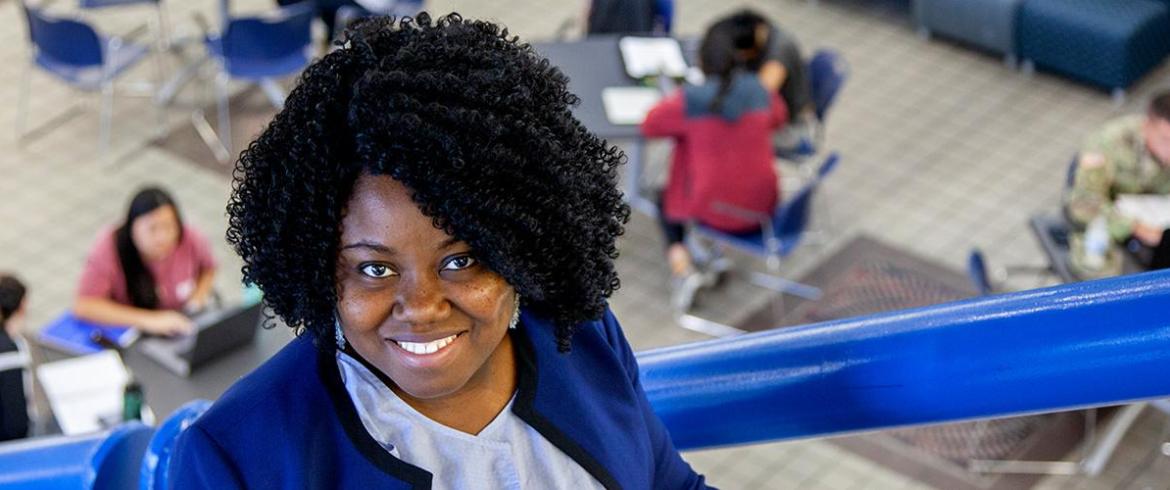 Fehintola Sanusi, a Ph.D. student in civil engineering at the FAMU-FSU College of Engineering, was selected for Florida State University’s 2019 Leadership Award