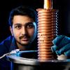 Graduate student in electrical engineering Srikar Telikapalli researches lightweight compact electrical systems at the FAMU-FSU College of Engineering and the FSU Center for Advanced Power Systems (CAPS)