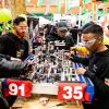 Suriname high school students on a FIRST Robotics Competition team in Tallahassee
