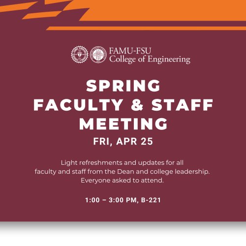 Spring Faculty & Staff Meeting