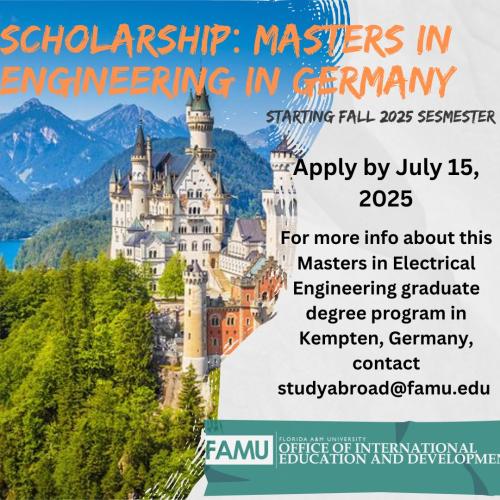 MS in Engineering in Germany Free Scholarship