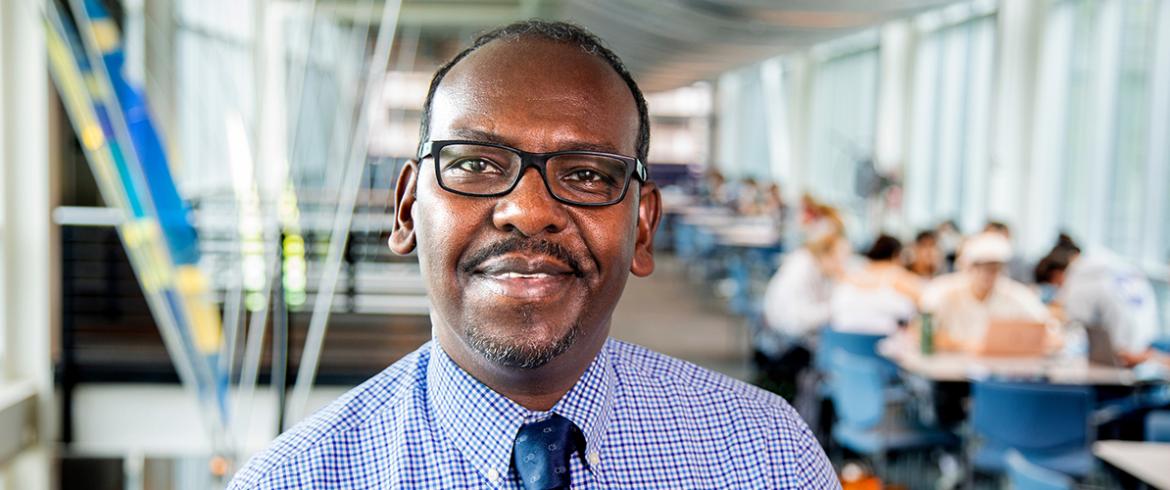 photo of famu-fsu engineering professor yassir abdelrazig at the college