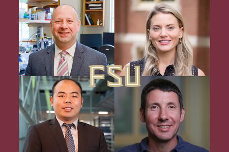 collage of faculty headshots