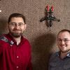 Jason Brown and professor Jonathan Clark