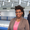 Award winnners Daziyah Sullivan and Latarence Butts at the FAMU-FSU College of Engineering