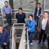 Some of the NASA ULI investigators from the FAMU-FSU College of Engineering include: Lance Cooley, Wei Guo, Juan Ordonez, Sastry Pamidi, Helen Li, Peter Cheetham and Chul Kim. (M Wallheiser/FAMU-FSU Engineering)
