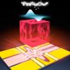 An illustration of the qubit platform made of a single electron on solid neon. Researchers froze neon gas into a solid at very low temperatures, sprayed electrons from a light bulb onto the solid and trapped a single electron there to create a qubit. (Courtesy of Dafei Jin/Argonne National Laboratory)