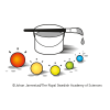 illustration from nobel prize organization to illustrate quantum dots