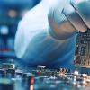 ai generated images of semiconductor chip in lab