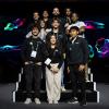 group photo of fsu igem team in paris 2024