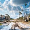 photo of houses damaged by disaster