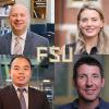 collage of faculty headshots