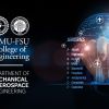 collage with department logo and aerospace science fields